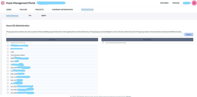 managing AD Group
